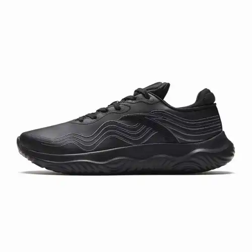 Anta Divine Journey Slip Resistant Abrasion Resistant Low top Training Running Shoes Men's Black