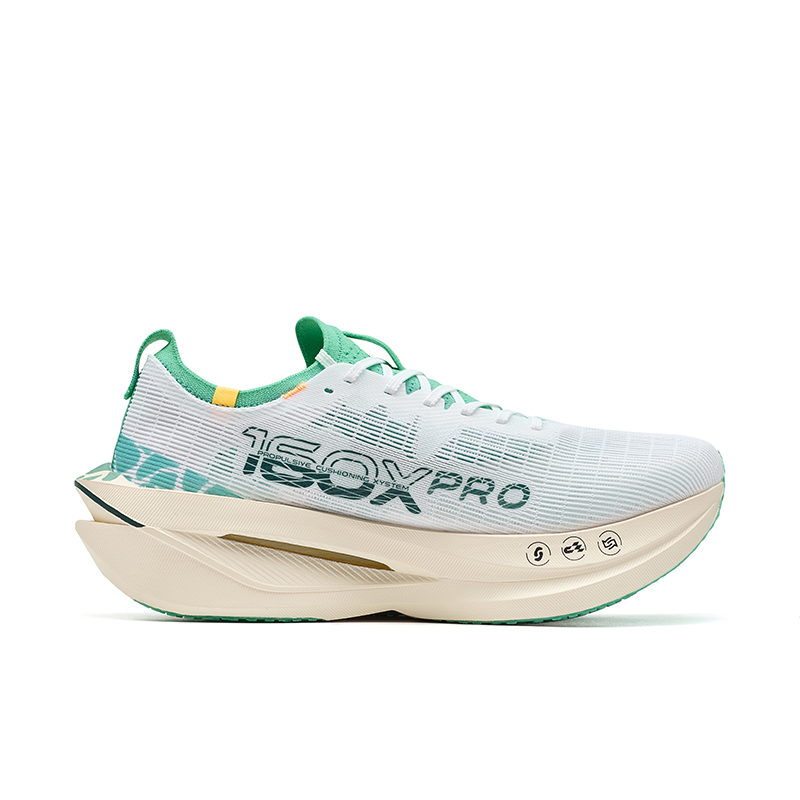 XTEP 160X 7.0PRO Running Shoes Men’s Low Top Classic White/Winter Green