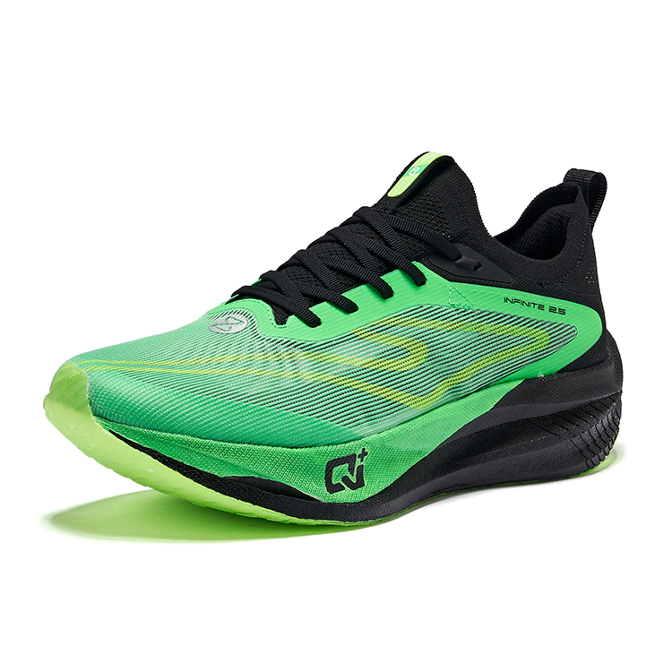 Erke Blue Environment 2.5 Cushioning Breathable Rebound Low top Running Shoes Men’s Bamboo Horse Color