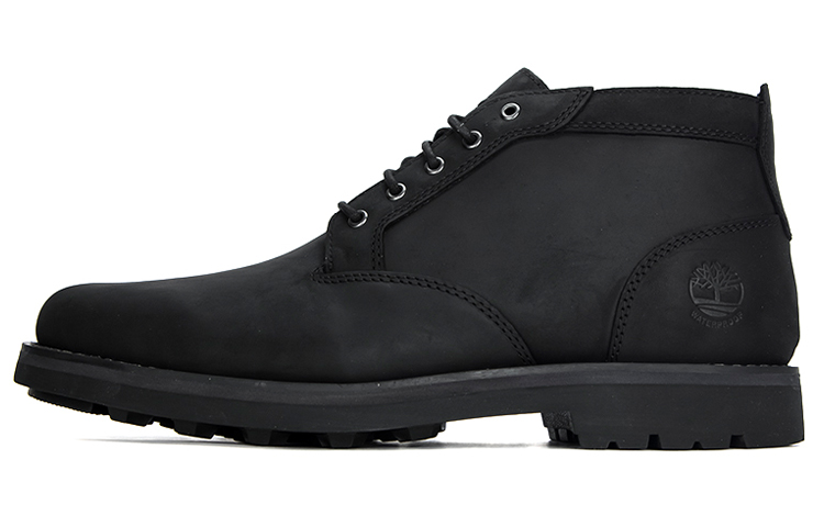 Мужские ботинки Timberland crestfield WP Chukka (черные)