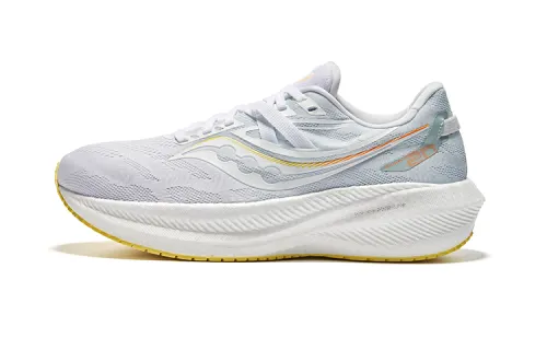 Saucony Triumph 20 Comfortable Cushioning Slip Resistant Abrasion Resistant Low top Marathon Running Shoes Unisex