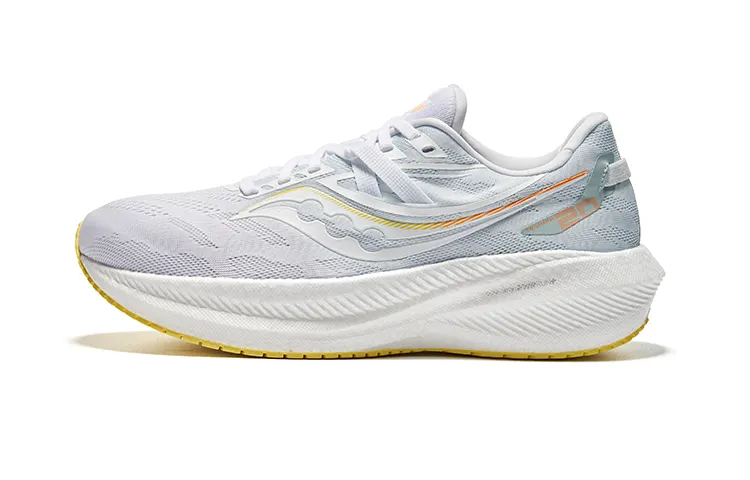 Saucony Triumph 20 Comfortable Cushioning Slip Resistant Abrasion Resistant Low top Marathon Running Shoes Unisex