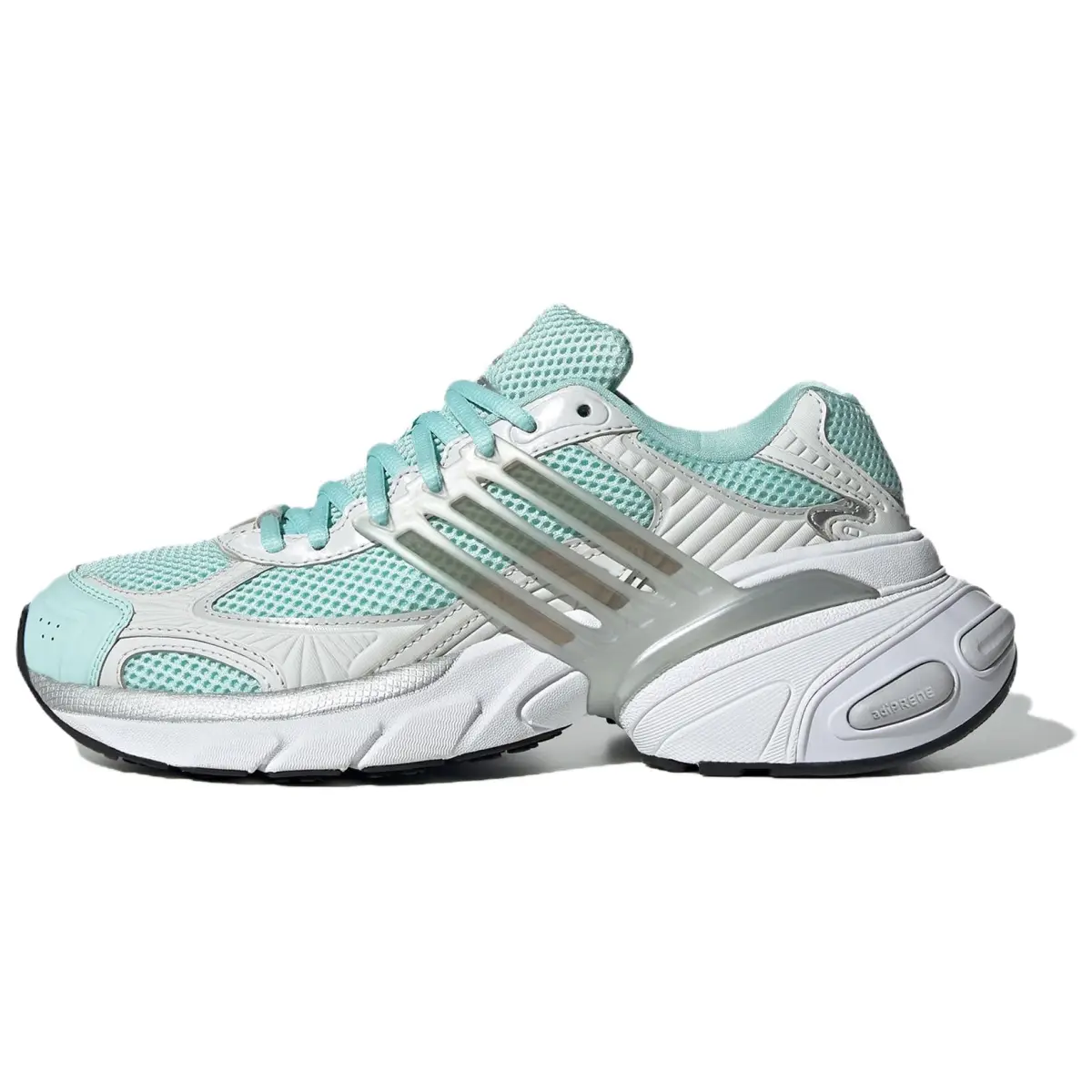 Adidas Originals ADISTA XLG Fashion Trend Slip Resistant Height Increasing Low top Chunky Sneakers Women's Blue White