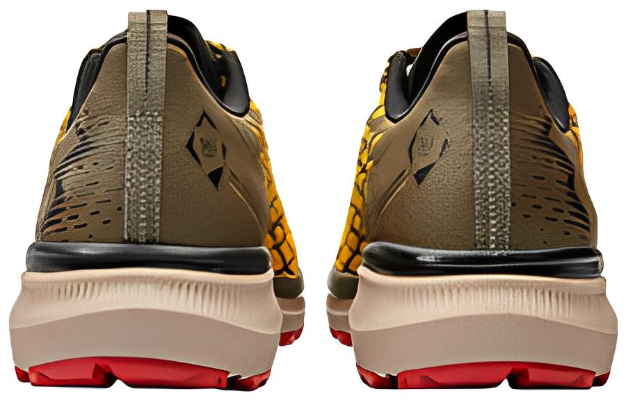 361° Cushioning Slip Resistant Abrasion Resistant Low top Running Shoes Men’s Yellow