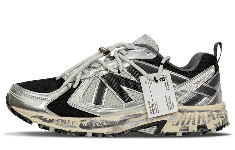New Balance NB 410 Low top Running Shoes Unisex Black Silver