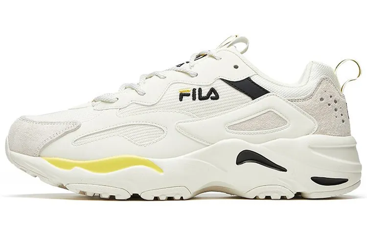 FILA Tracer Low Running Shoes White/Grey/Yellow