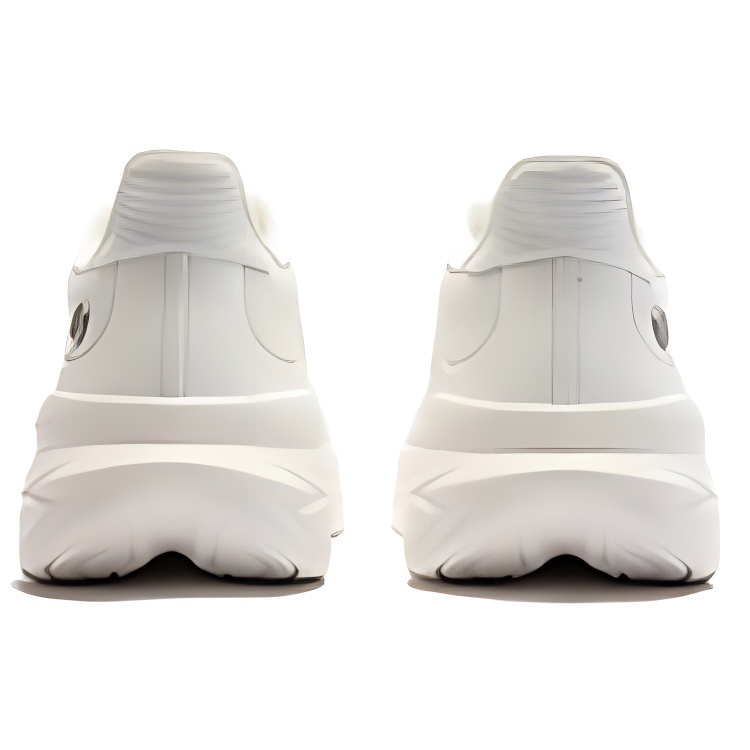 361° Slip Resistant Abrasion Resistant Coverage Low top Sprint Running Shoes Men’s Feather White