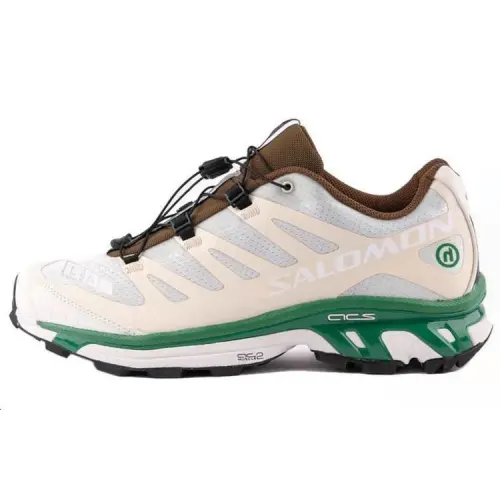 SALOMON XT 4 For HIDDEN.NY Fashion Trend Cushioning Breathable Low top Outdoor Shoes Men's White Green