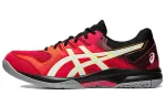 Asics Gel Rocket 9 Abrasion Resistant Breathable Low top Running Shoes Men's Sunrise Red Black