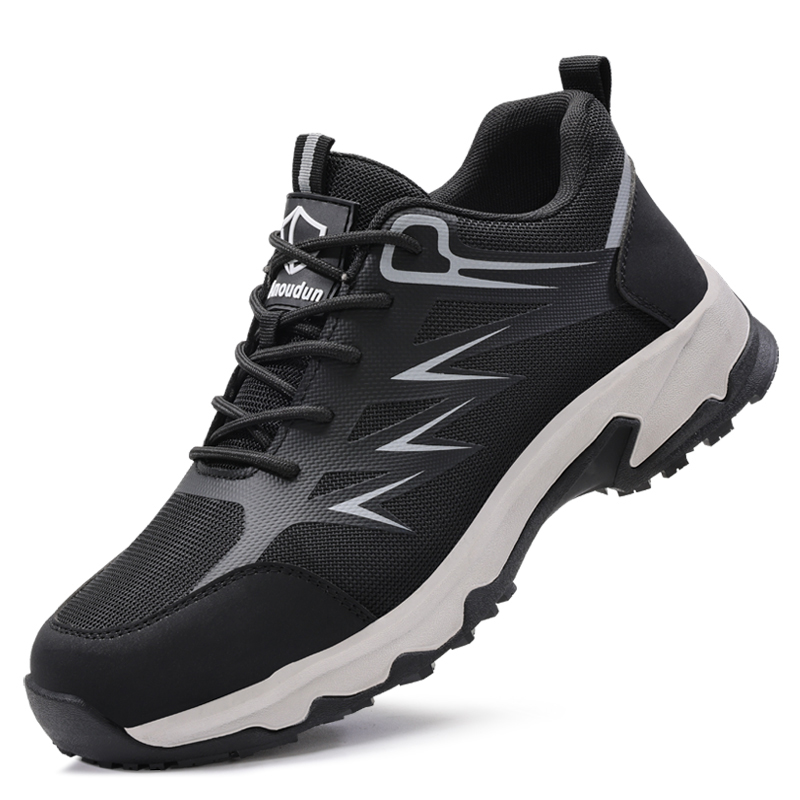 LANOUDUN Abrasion Resistant, Impact Resistant, Slip Resistant Low top Outdoor Shoes Unisex Black
