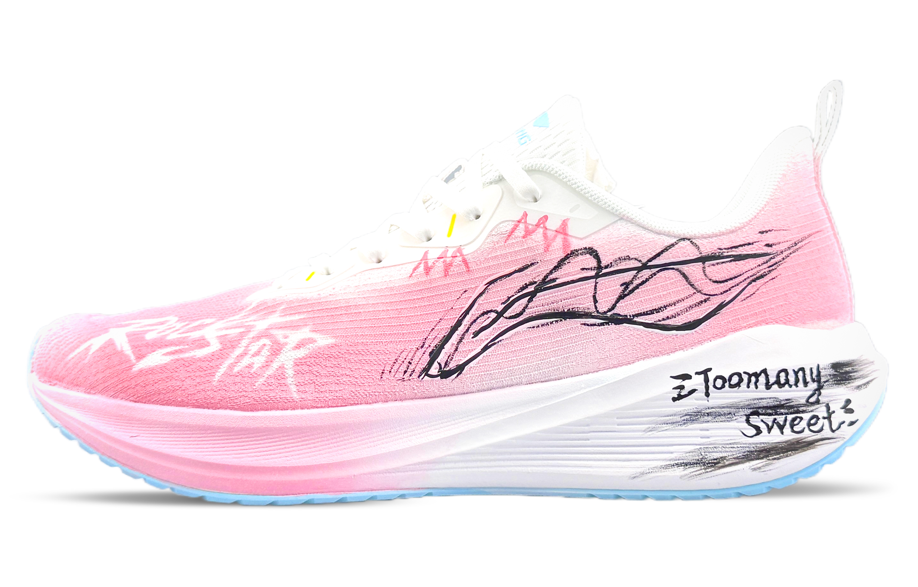 Li Ning Wuyue Slip Resistant Abrasion Resistant Low top Training Running Shoes Men’s Pink