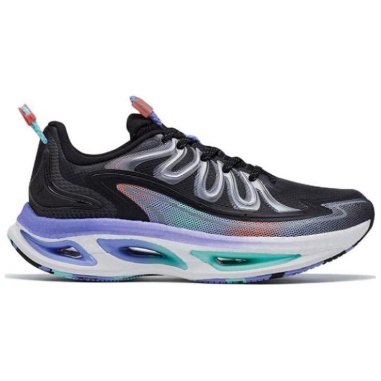 XTEP Wind & Fire 26th Generation Low top Dynamic Foam Running Shoes Women’s Black Purple