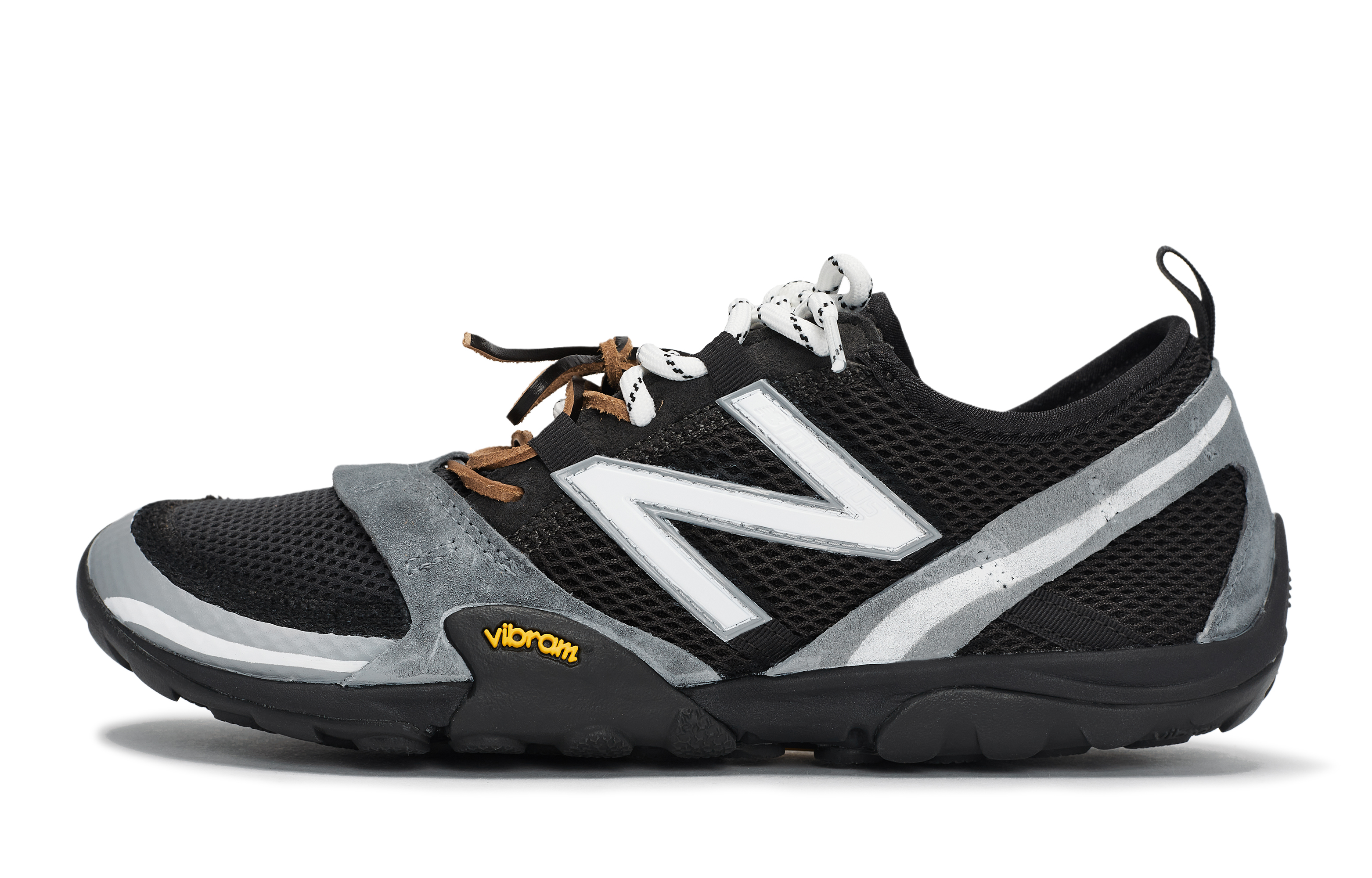 New Balance MT10 Abrasion Resistant Low top Running Shoes Men’s Black White Gray
