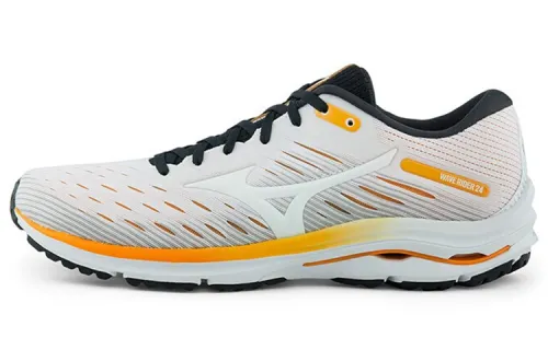 Mizuno Wave Rider 24 'White Orange'