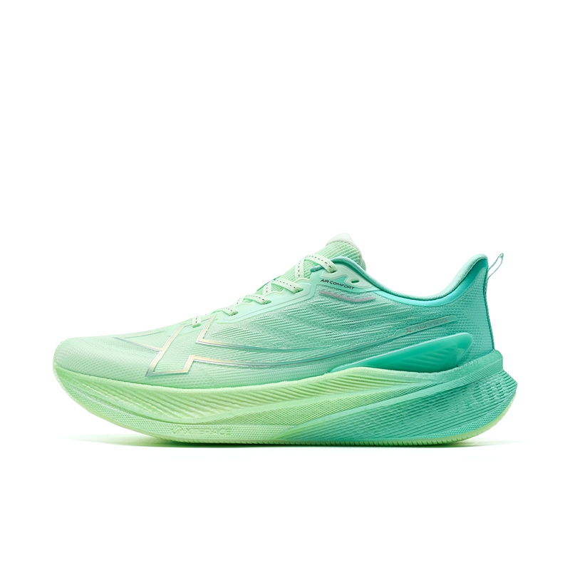 XTEP 2000km 3.0 Fabric Low top Training Running Shoes Men's Elf Green Teal