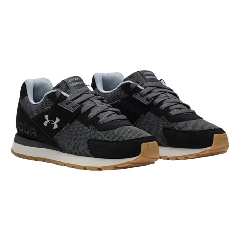 Under Armour Essential Abrasion Resistant Low top Casual City Commuting Running Shoes Men’s Black
