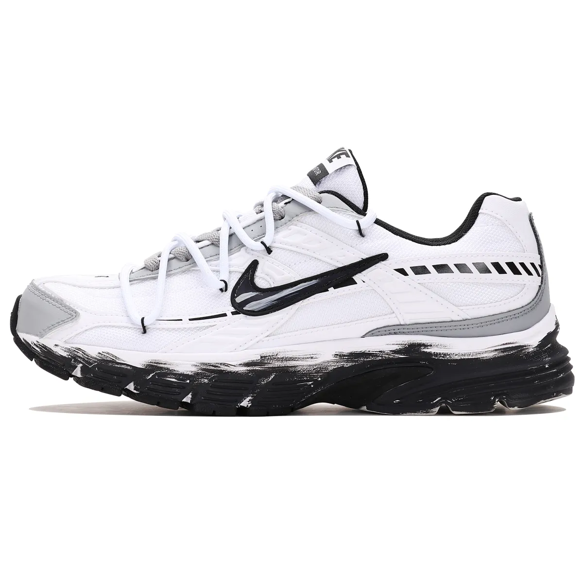 Nike Initiator Cushioning Support Cushioning Support Low top Running Shoes Men's Gray Black