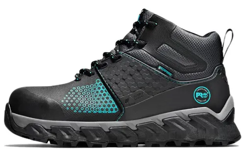 Timberland Field Trekker Ridgework Leather Waterproof And Wear resistant Ankle Length Outdoor Boots Women's Black Green