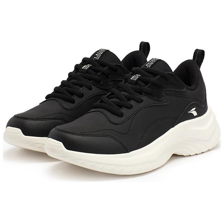 361° Abrasion Resistant Low top Running Shoes Women’s Black White