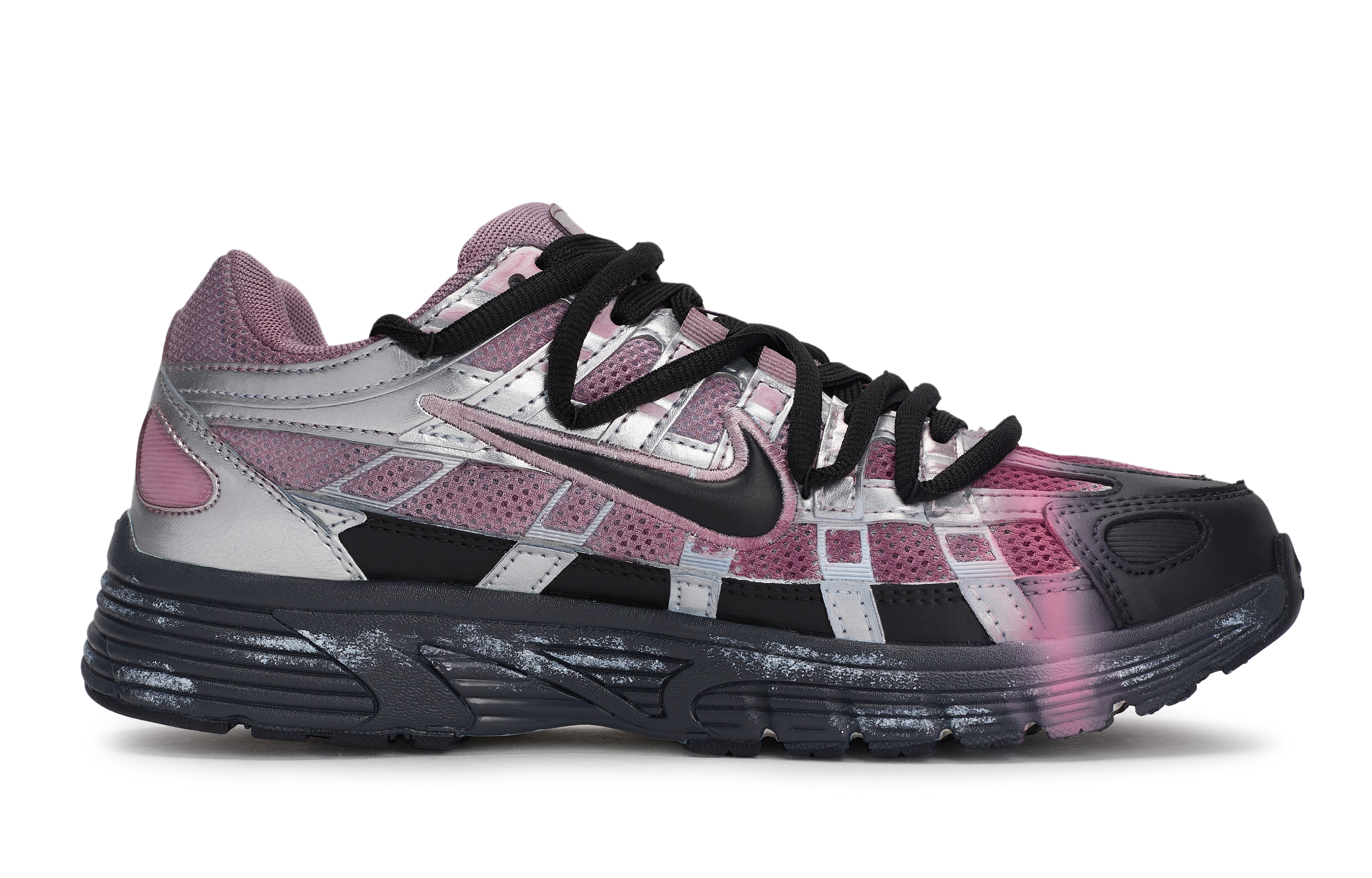 Nike P 6000 Low top Running Shoes Women’s Black Silver Pink