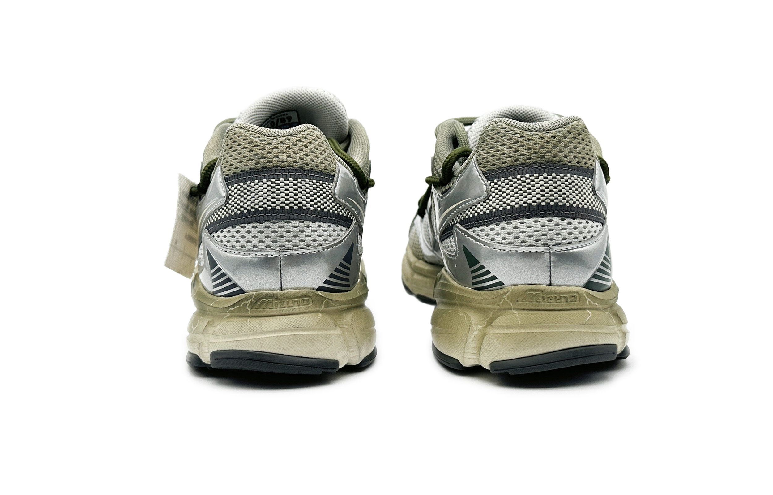 Mizuno Speed 2K Abrasion Resistant Low top Running Shoes Unisex Gray Green