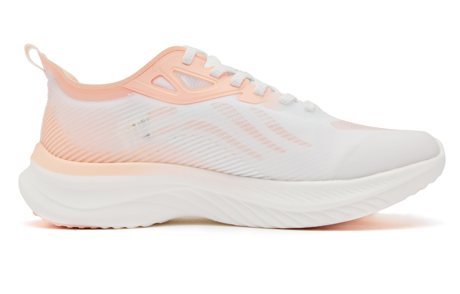 QIAODAN Light Speed 4.0 PLUS Running Shoes Women’s Low Top Jordan White Enamel Pink