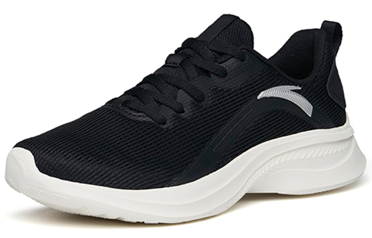 Anta Running Collection Cushioning Lightweight Wear-Resistant Slip-Resistant Low-Top Running Shoes Women’s Black