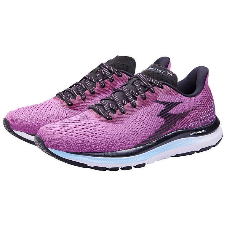 361° Slip Resistant Abrasion Resistant Low top Casual Running Shoes Women’s Purple Black