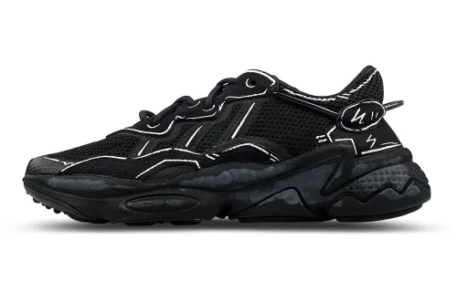 Adidas Originals Ozweego Low top Chunky Sneakers Unisex Black White