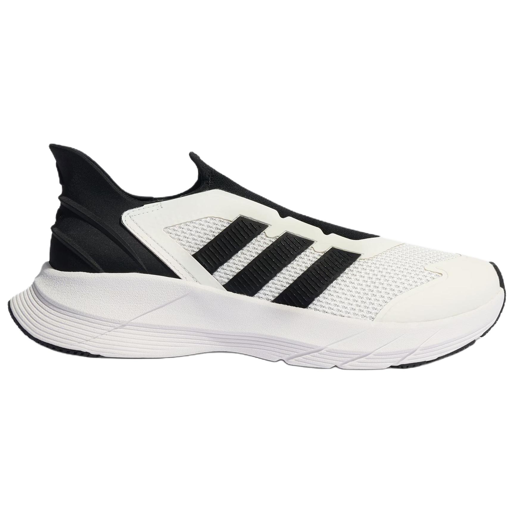 Adidas Slip Resistant Abrasion Resistant Low top Running Shoes Unisex Black White