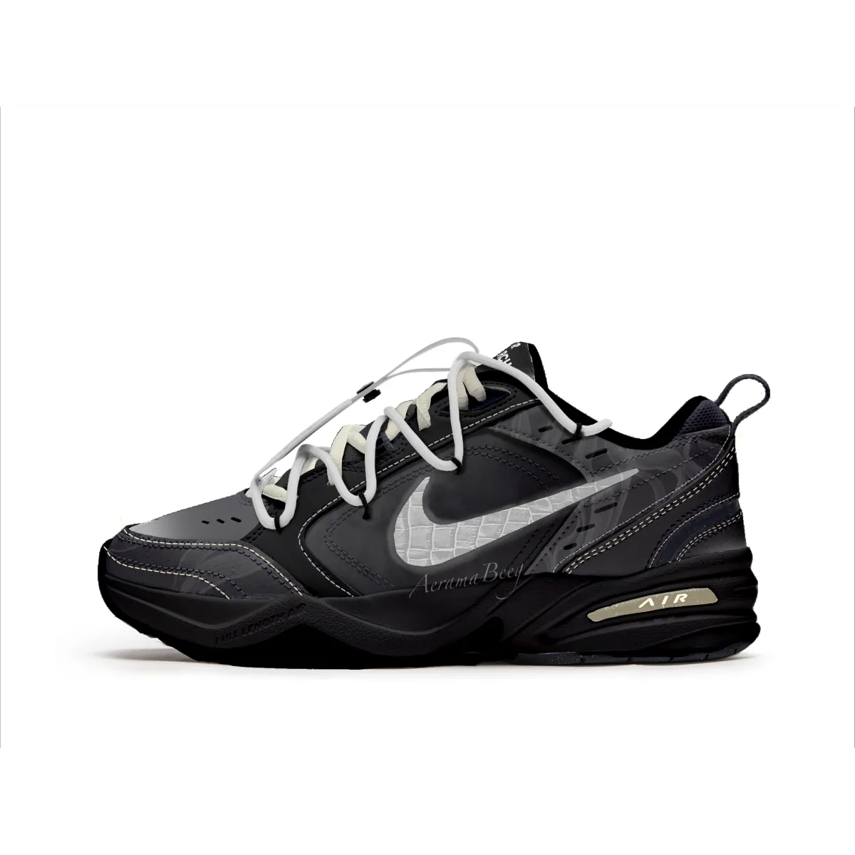 Nike Air Monarch 4 Freedom Panda, Golden Python Slip Resistant Abrasion Resistant Slip Resistant Abrasion Resistant