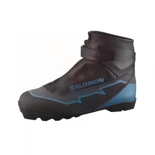 SALOMON Cross Mid Fashion Trend Slip Resistant Thermal Low top Outdoor Shoes Men's Black Blue