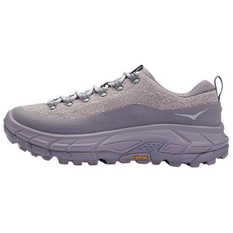 Кроссовки HOKA ONE ONE Tor Summit TP (серо-фиолетовые)