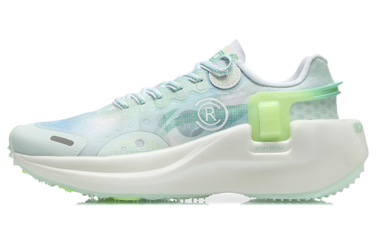 Li Ning Ranger Essential Sports Rebound Low top Running Shoes Women’s Blue Green
