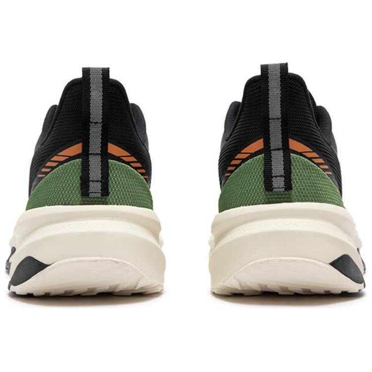 361° Yushan Breathable And Slip Resistant Low top Casual Running Shoes Men’s Black Beige