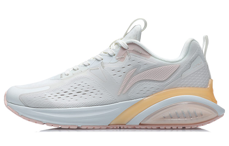 Li Ning Lightweight Low top Running Shoes Women’s White Orange