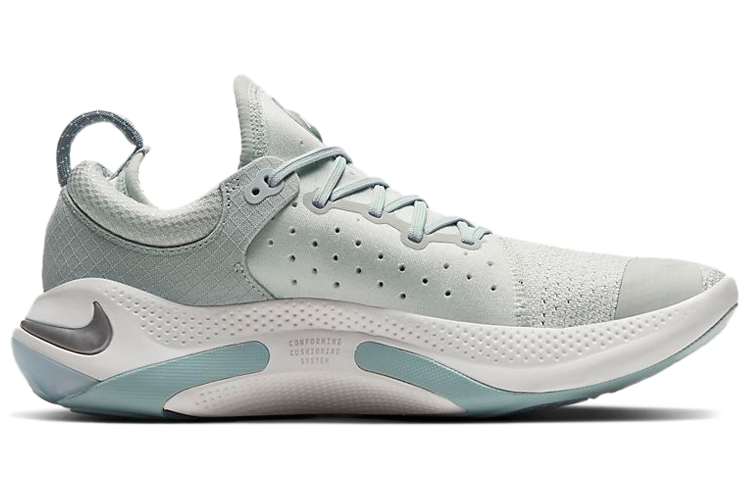 Женские кроссовки Nike Joyride Run (серо-зеленые) — фото 2