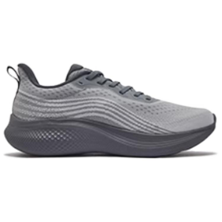 361° Comfortable Abrasion Resistant Breathable Low top Casual Running Shoes Men’s Gray