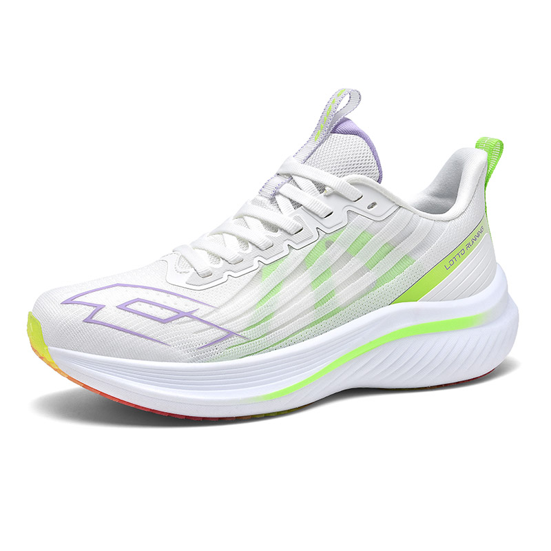LOTTO Running Shoes Women’s Low Top White/Grass Green