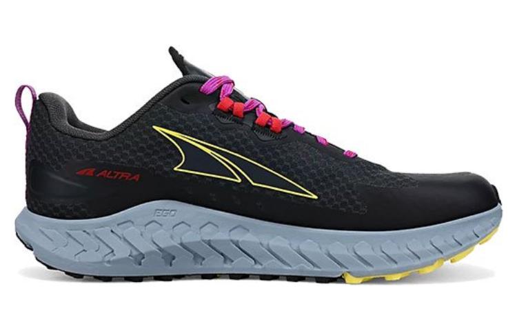 Altra Textile, Leather Slip Resistant Abrasion Resistant Low top Running Shoes Women’s Gray Blue