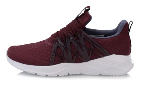 Li Ning Textile, TPU Cushioning Abrasion Resistant Slip Resistant Breathable Lightweight Low top Running Shoes Unisex