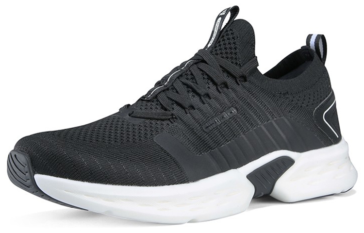 PEAK Light Rebound Light Speed Low top Running Shoes Women’s Black White