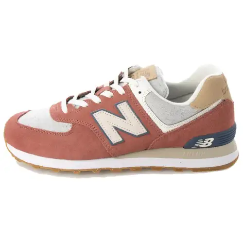 New Balance 574 Mineral Red White Gum