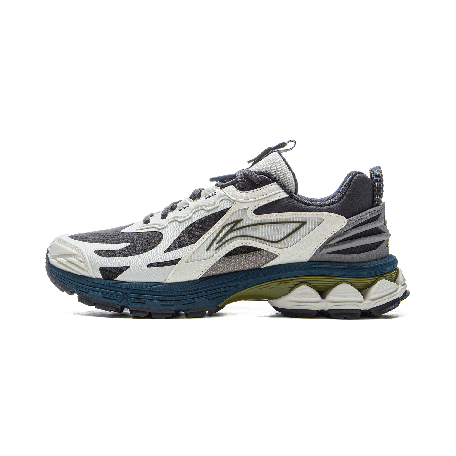 Li Ning Fuyao 2.0 Trail Fabric Slip Resistant Abrasion Resistant Low top LI NING CLOUD,PROBAR LOC Casual Running Shoes