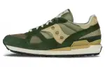 Saucony Shadow Original Cushioning, Wear Resistant Low top Running Shoes Green