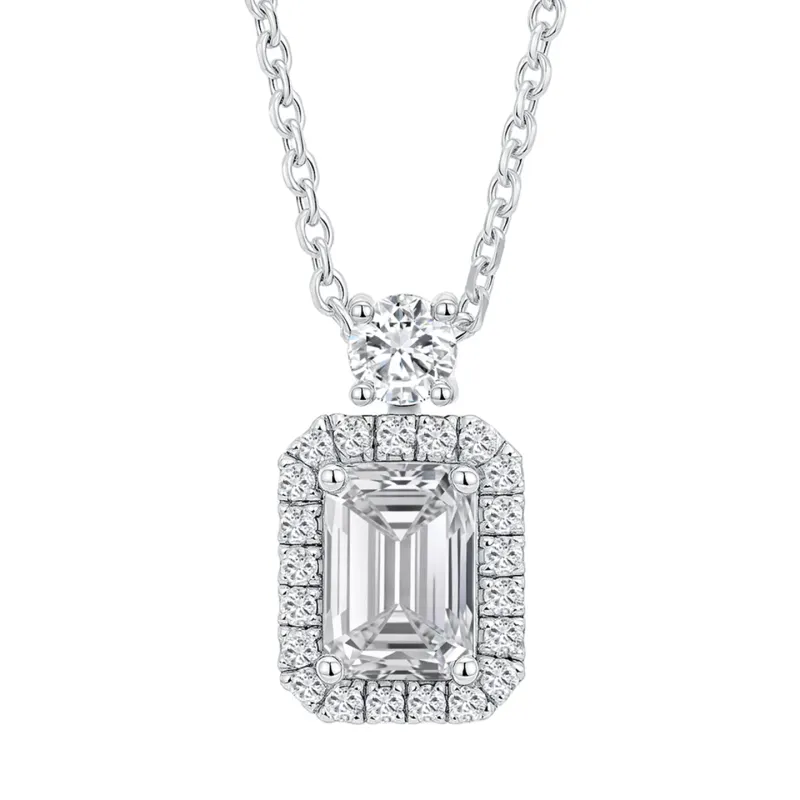 Perfume, fashionable chain, platinum artificial necklace, light luxury style, high-quality style, platinum 950 sample, women's style