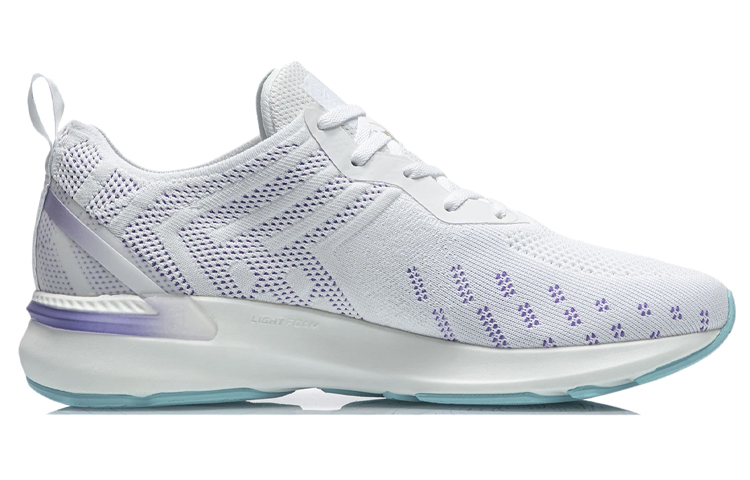 Li Ning Fabric Cushioning Slip Resistant Abrasion Resistant Breathable Lightweight Low top Running Shoes Men’s