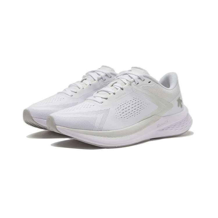 DESCENTE RUNNING Slip Resistant Low top Running Shoes Unisex White