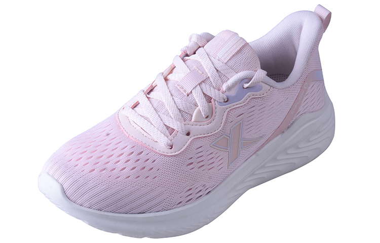 XTEP Fabric Slip Resistant, Abrasion Resistant, Breathable, Lightweight Low top Running Shoes Women’s Pink