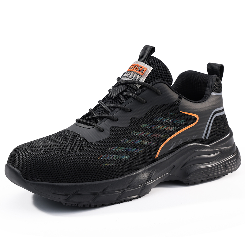LANOUDUN Slip Resistant And Breathable Low top Outdoor Shoes Unisex Black